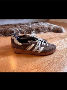 Adidas Handball Spezial, Brown Suede, US 9